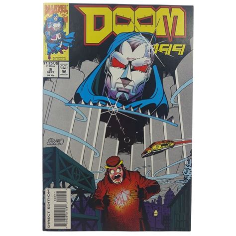 Doom 2099 9 Comic Book Published Sep 1993 By Marvel Comics Cover Art By