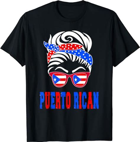 Puerto Rico Flag Puerto Rican Girl T Shirt Uk Fashion