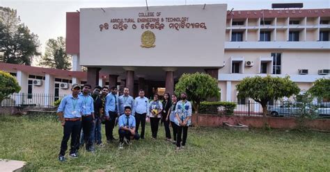 Industrial And Technical Visit Of 6th Semester B Tech Ag Engg