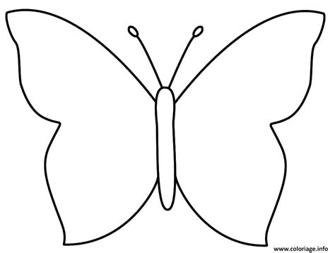 dessin simple papillon in 2020 | Butterfly printable, Butterfly