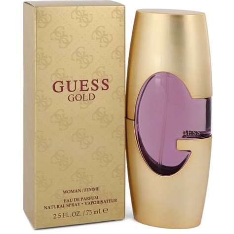 The woodsy base lasts for a long time, making this perfume worthy of becoming a staple in any wardrobe. Guess Gold Perfume by Guess | FragranceX.com
