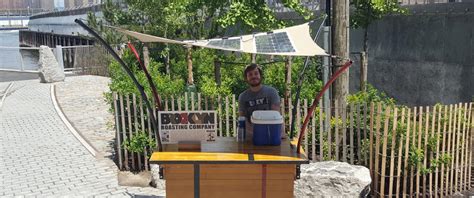 The brooklyn solar canopy will close out 2018 with yet another top design honor after earning a record products best in category award for building systems and components. Solar Canopy for the Brooklyn Roasting Company Coffee Cart ...