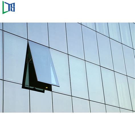 Easy To Instal Frameless Aluminum Unitized Glass Curtain Wall China