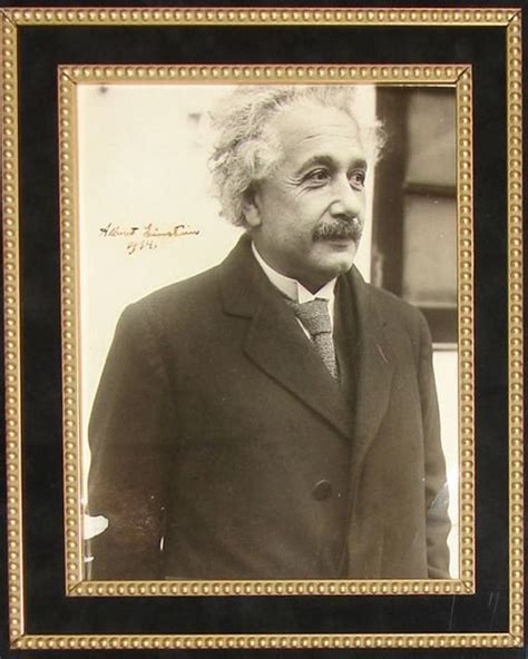 6 Albert Einstein Original Photo Signed Dated 1934 Lot 6