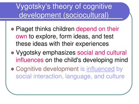 Ppt Vygotskys Theory Of Cognitive Development Sociocultural Porn Sex Picture