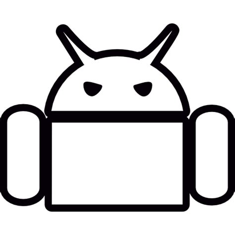 Icono Android Logo En Android Collection Outline Icons