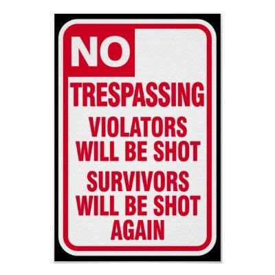 Besides good quality brands, you'll also find plenty of discounts when you shop for bedroom sign during big sales. Funny No Trespassing Zone Warning Road Sign | Funny ...