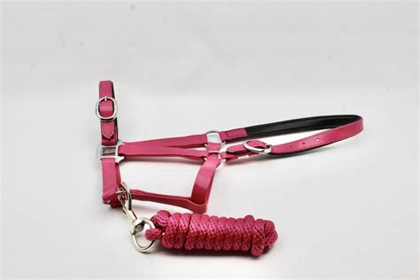 Halter Pvc With Matching Lead Rope Super Horse Saddlery