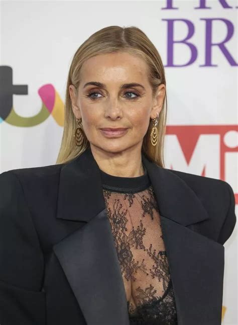 Louise Redknapp 48 Flashes Bra In Completely Sheer Top As Fans Brand Her A Goddess Daily Star