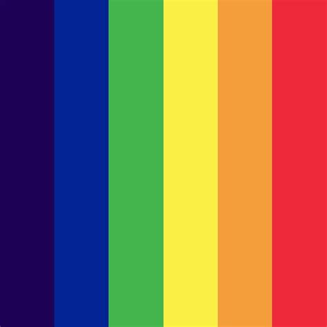 Imperial Rainbow Color Palette Rainbow Palette Rainbow Colors Color