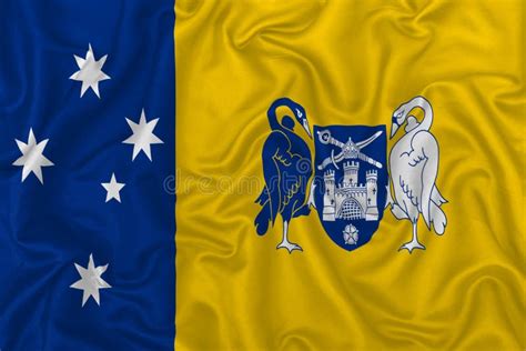 australian capital territory flag state and territory australia stock vector illustration of