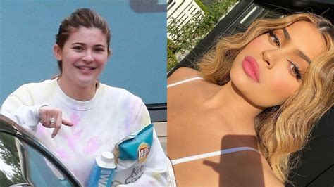 The Internet Has Lost It Over Kylie Jenner Stepping Out With A Fresh Make Up Free Face