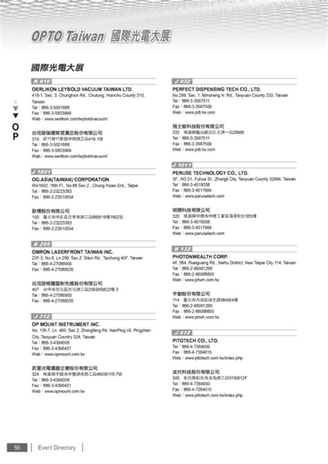 We do not have the proper equipment to perform any further tests. http://www.gogofinder.com.tw/books/pida/3/ 台北國際光電週2012參展名錄