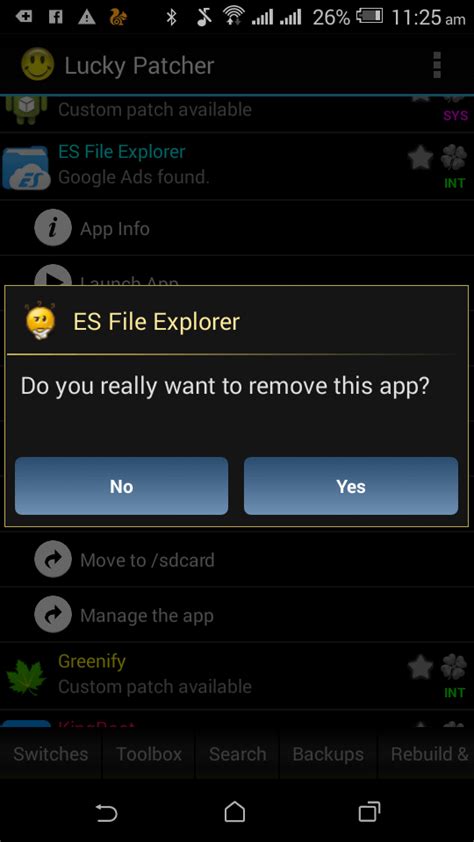 Remove System Apps On Android 1