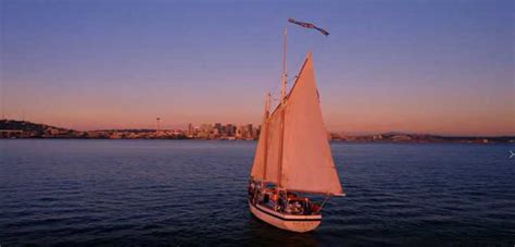 Seattle Tall Sailboat Sunset Harbor Cruise Getyourguide