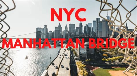 Nyc Manhattan Bridge Walking Tour Youtube