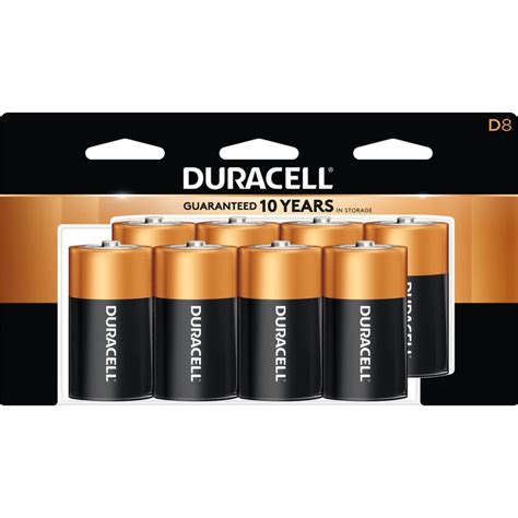 Duracell Coppertop Alkaline D Battery Mn1300 For Multipurpose D