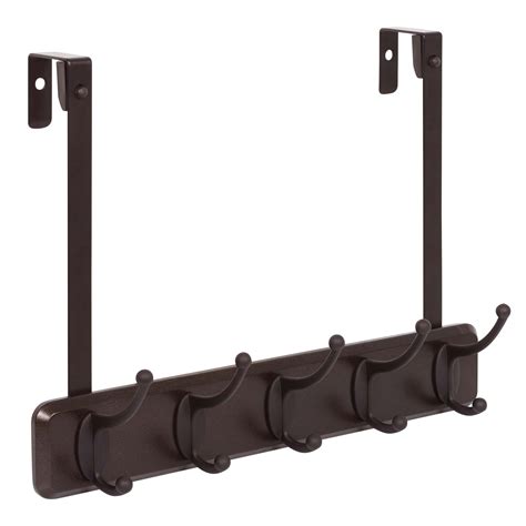 Better Homes & Gardens Over-the-Door Hook Organizer Rack with 5 Double
