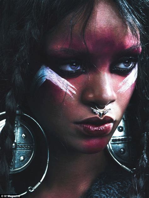 Rihanna Embraces Her Wild Side In New Photoshoot
