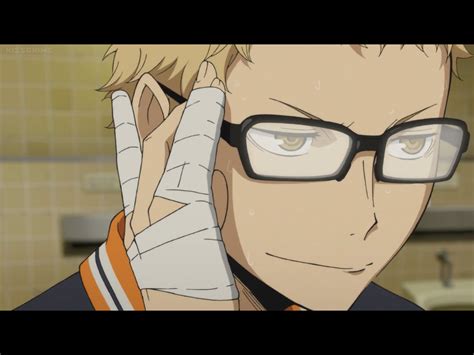 Smart Anime Guy Pushing Up Glasses Anime Glasses Also Known As Scary Shiny Glasses Refer To A