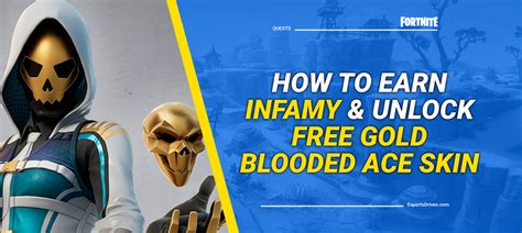 Fortnites Most Wanted Quests How To Earn Infamy And Unlock Free Gold