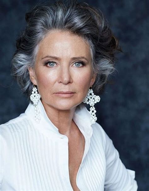 Hairstyles For Older Women Over In Grey Hair Inspiration