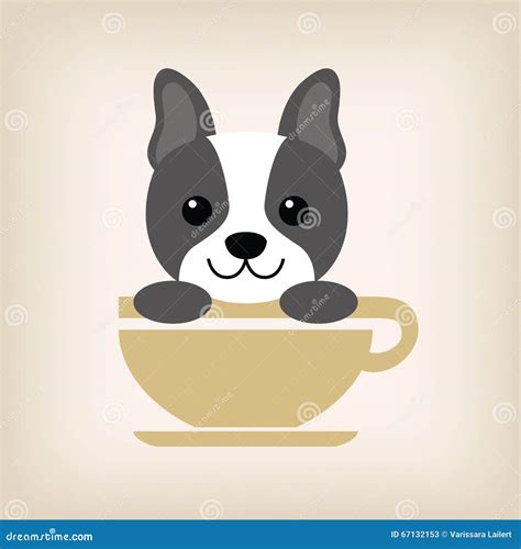 Dog Logo Coffee Vector Stock Vector Illustration Of Liquid 67132153