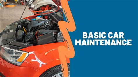 Basic Car Maintenance For Teens Youtube