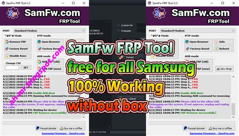 Samfw Frp Tool Latest Version Free Download Ah Mobile And Refrigeration