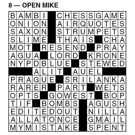 Mike Shenk And His Crossword Puzzle Solved Npr