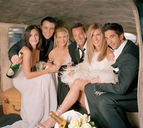 The ‘friends Cast Celebrated The Shows 25th Anniversary In The