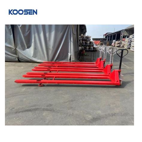 China Factory Extra Long Fork Length Forklift 2000kg Hand Pallet Scale