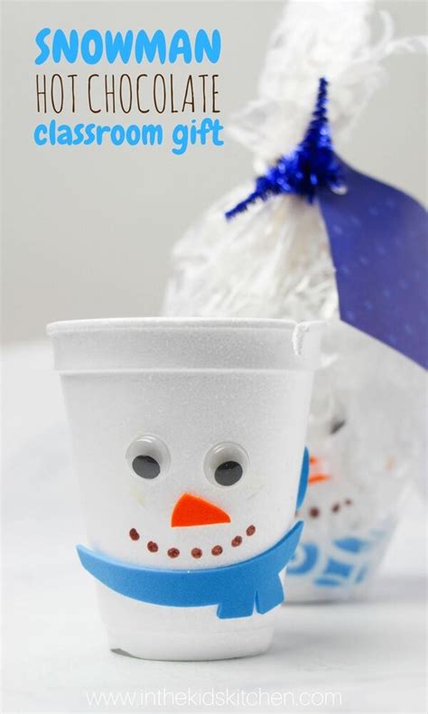 A Cute Classroom T Idea For Christmas This Snowman Hot Chocolate