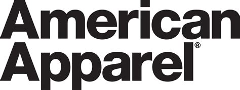 American Apparel Logo Png Transparent Brands Logos
