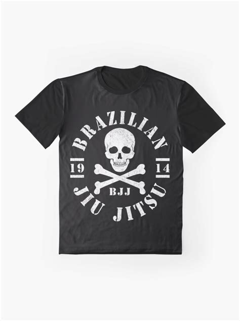 JIU JITSU SKULL AND CROSSBONES T Shirt By ShirtWreck Redbubble