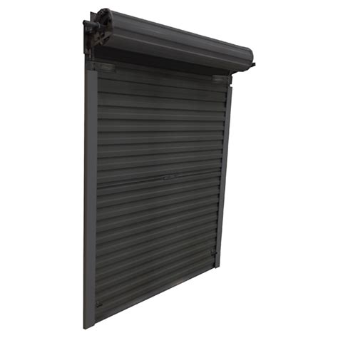 Leadvision Roll Up Shed Door Steel 5 X 6 Black 5x6rollupgdb