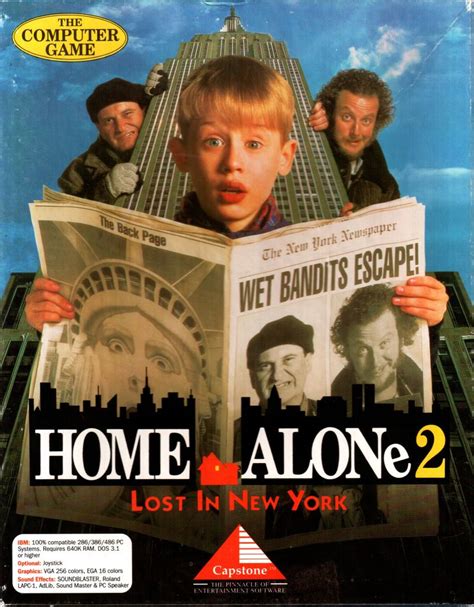 Home Alone 2 Lost In New York For Dos 1992 Mobygames