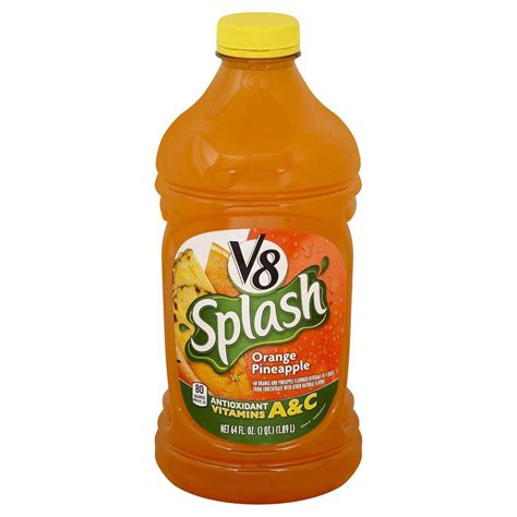 Splash Orange Pineapple V8 64 Fl Oz Delivery Cornershop By Uber