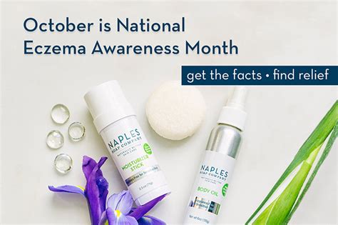 October Is National Eczema Awareness Month Naples Soap Company
