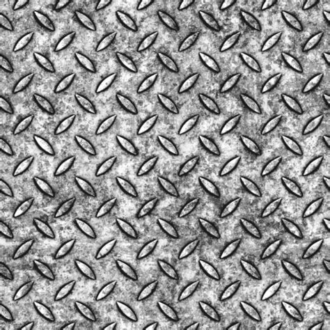 Download A Black And White Image Of A Diamond Plate Wallpaper