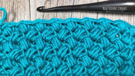 How To Crochet Bean Stitch Youtube