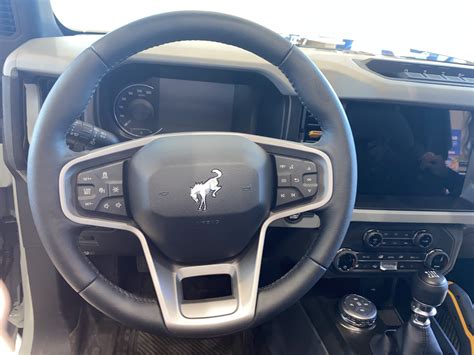 Pic Request Head On Shot Of The Steering Wheel Bronco6g 2021