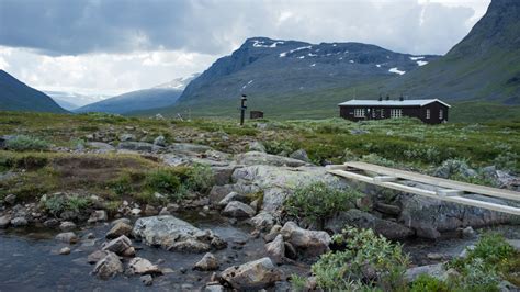 Don't miss the classic campingground rosbacken in kvikkjokk. Kungsleden Nord - 2012: 6. Etappe / Zeltplatz - (Singi ...