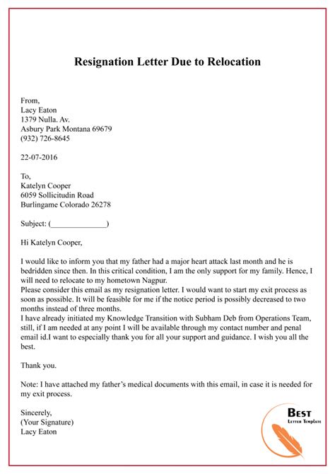 3 free samples of resignation letters and their format. 3+ Free Transfer Resignation Letter Template - Sample ...