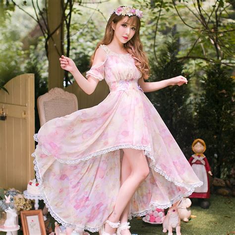 Princess Sweet Lolita Dress Candy Rain Japanese Style Condole Belt