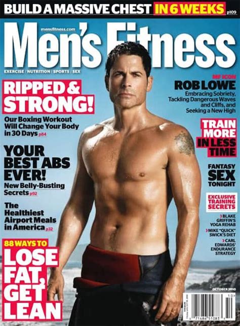 Rob Lowe Strips Down For Mens Fitness Towleroad Gay News