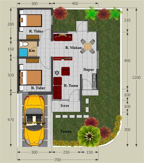Desain rumah ini bisa menjadi alternatif inspirasi membangun rumah di lahan pojok/hook dengan penambahan. 30 Desain Rumah Minimalis Type 45 | Desainrumahnya.com