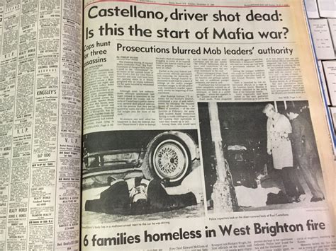 The 1985 Assassination Of Mob Boss Paul Castellano Marked Rise Of New
