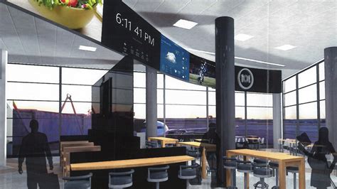 A new delta sky club with 500 seats and natural lighting is now centrally located. Hartsfield-Jackson airport building $7M food court on ...