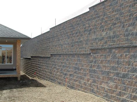 Modern Looking Retaining Wall Blocks Cornerstone